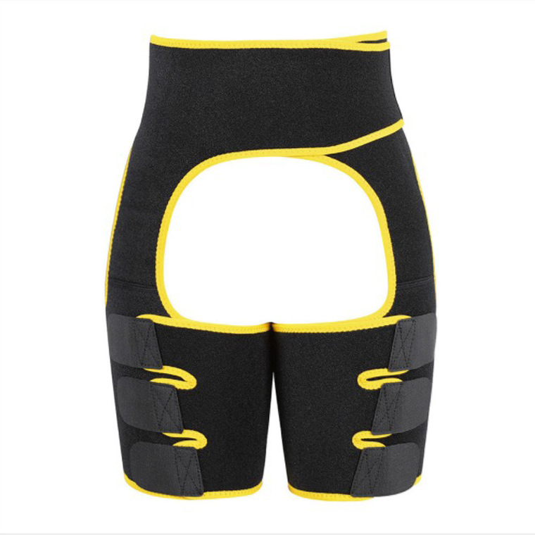 Hip Enhancer Onzichtbare Lift Butt Lifter Shaper Taille Trainer Dij Trimmers Voor Vrouwen Burn Neopreen Warmte Comprimeren Afslanken Riem: yellow / XL