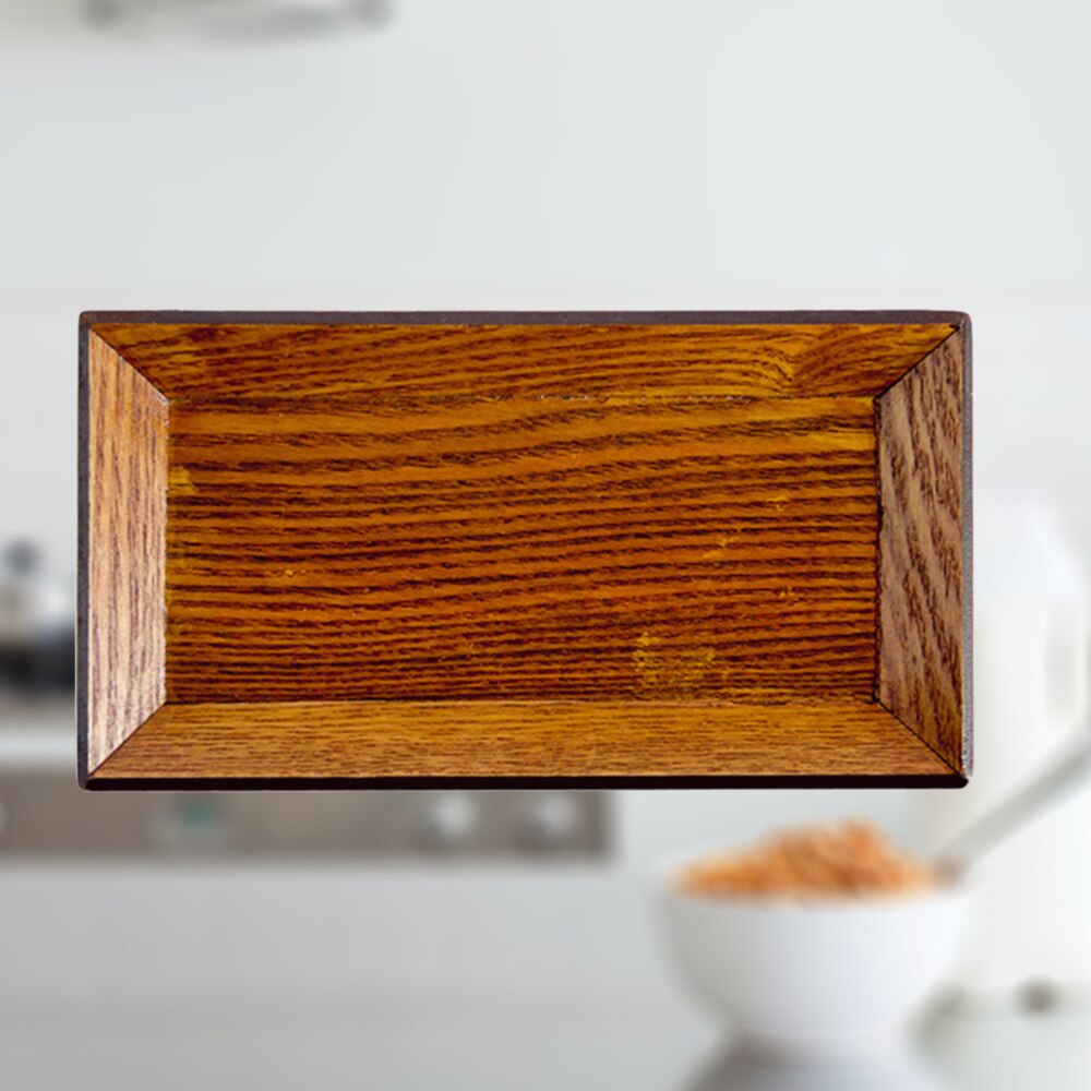 1 pc sushi-schalen, decoratieve houten snackhouder, gedroogd fruitschaal, schaal voor thuisgebruik in restaurants