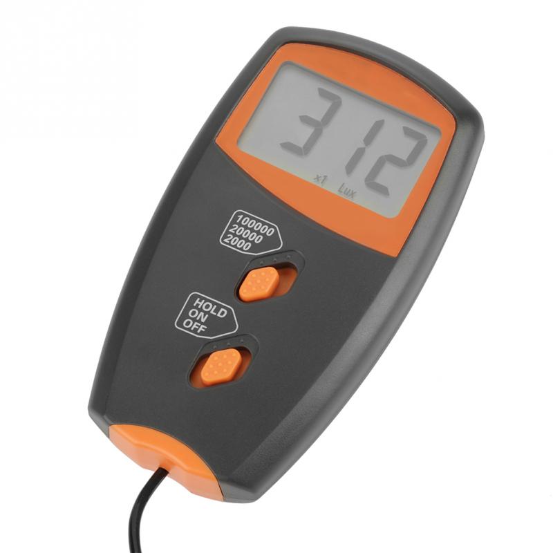 Handheld Mini Digital LUX Meter Digital Luxmeter LCD Display Light Meter Environmental Testing Illuminometer LX1010BS