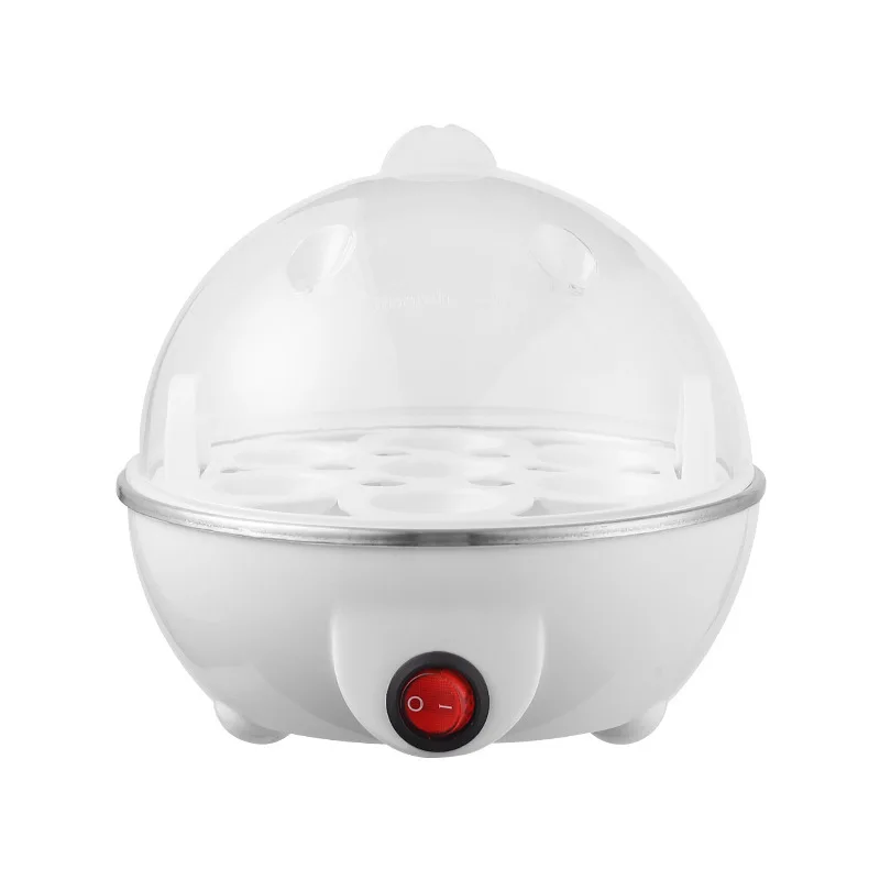Elektrisk eggkoker, myk, medium eller hardkokende, kapasitet til 14 egg, eggemaskin med to lag, eggdamper med automatisk avstengning: Eu