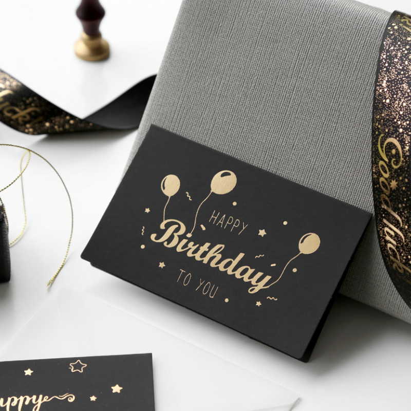 Geburtstagskarte Für Nichte Zum 1. Geburtstag – Süßer Gerstenbär Mit Kuchen & Folien-Finish
