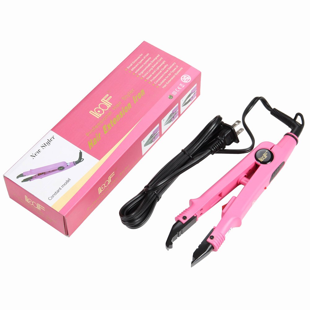 611 frisørstylingudstyr fusion hair extensions jern keratin bonding værktøjer konstant temperatur fusion varmestik