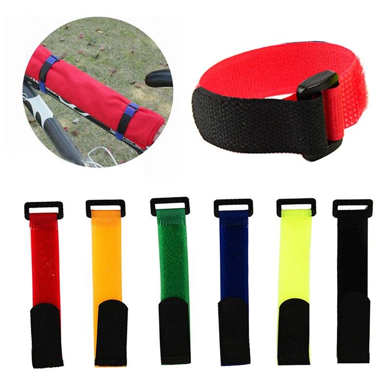10 Pcs Multifunktionale Fahrrad Befestigung Strap Magie Einstellbare Adhesive Verband MTB Bike Zubehör Liefert