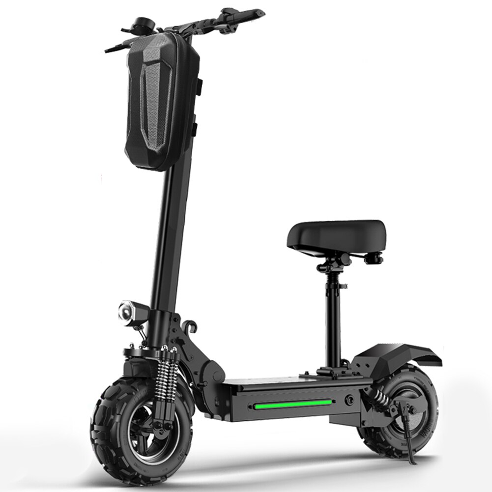 4L Elektrische Scooter Handvat Tas Eva Hard Shell Waterdichte Universele Vouwfiets Rits Hoofd Tas Scooter Accessoires