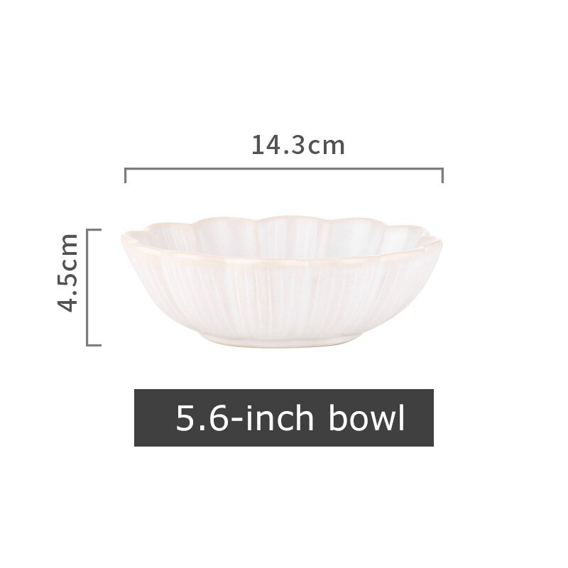 1 Pc Japanse Servies Keramische Wit Blauw Diner Plaat Serveren Gerechten Rijst Ramekin Saus Kom Magnetron Veilig: E