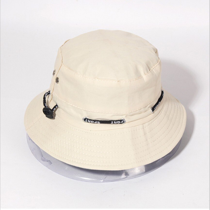Unisex men summer bucket sun hat packable women sunhat outdoor UV cap Neck Flap wide brim