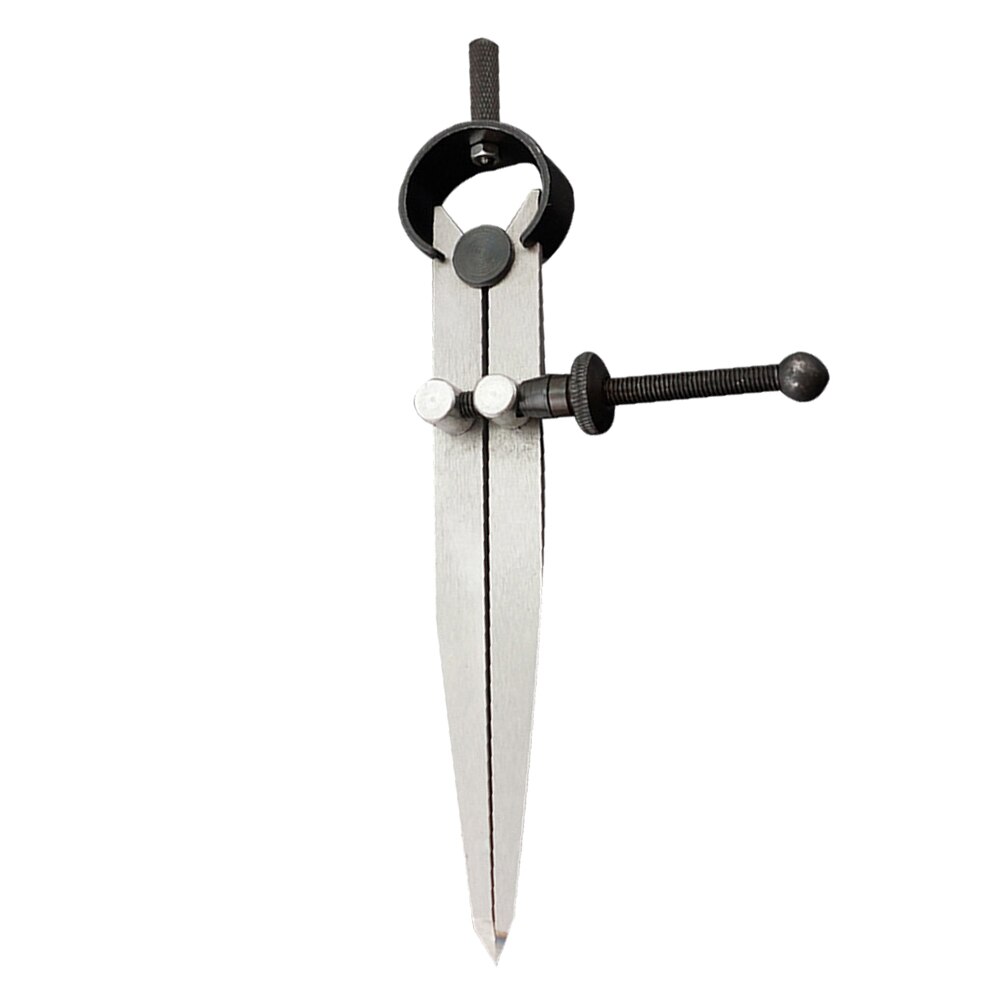 Wing Divider Leather Craft Rotating Scratch Compass Woodwork Drawing Tools Adjustable Spacing Leather Edge Decorating Tools: B