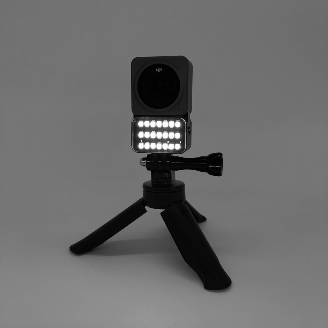 DJI – lampe de poche magnétique à lumière LED, Action 2, Mini lampe pour photographie, vidéo, rechargeable, GoPro, Mod sur caméra, GoPro 10