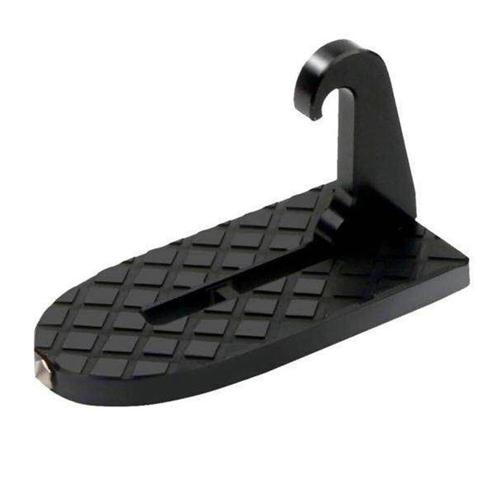 Escalón plegable 2 en 1 para coche, Pedal auxiliar para techo de coche, estacas para Pedal con martillo de seguridad, fácil de acceso