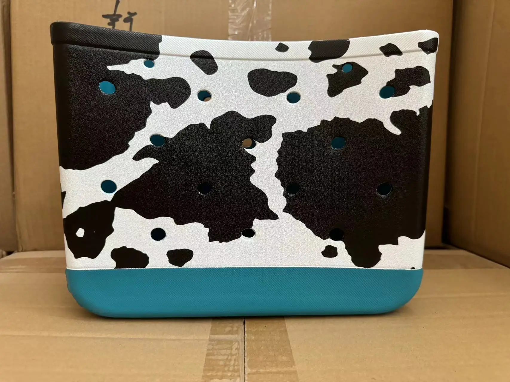 Pequeño bolso de playa, cesta de silicona con arena para niños, impermeable, lavable, a prueba de punta, duradero, abierto, para de Navidad