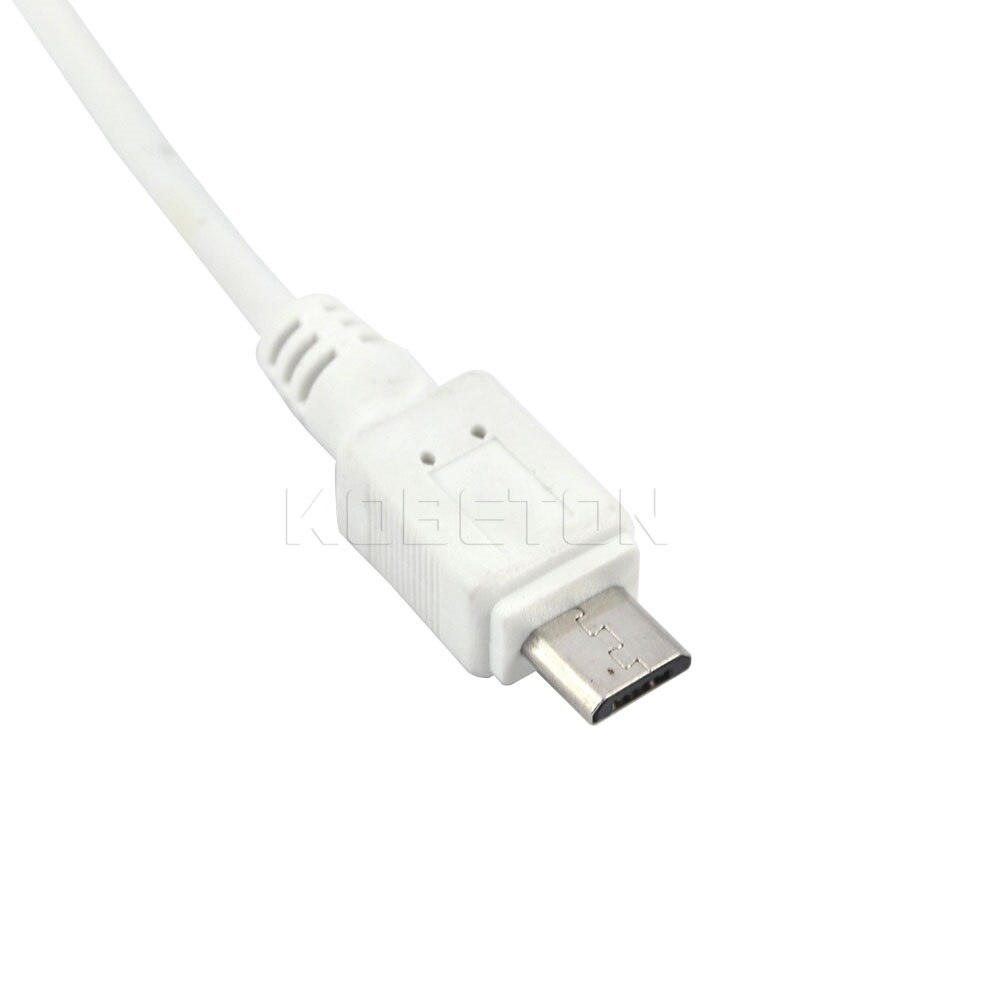 Kebidu 15 CM Micro USB 2.0 Male Naar RJ-45 Vrouwelijke 5-Pin 10/100 Mbps Ethernet LAN Netwerk card Adapter Voor Windows XP 7 8 PC Linux