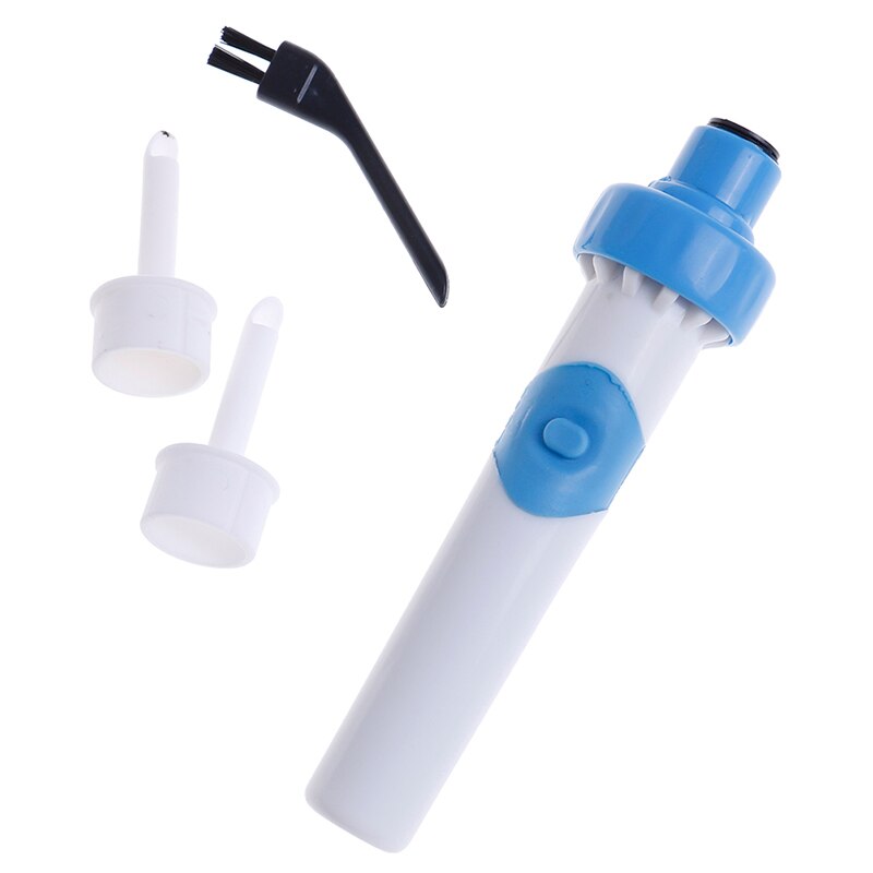 Electric Cordless Safe Vibration Painless Vacuum Ear Wax Pick Cleaner Remover Spiral Ear-Cleaning Device Dig Wax Earpick