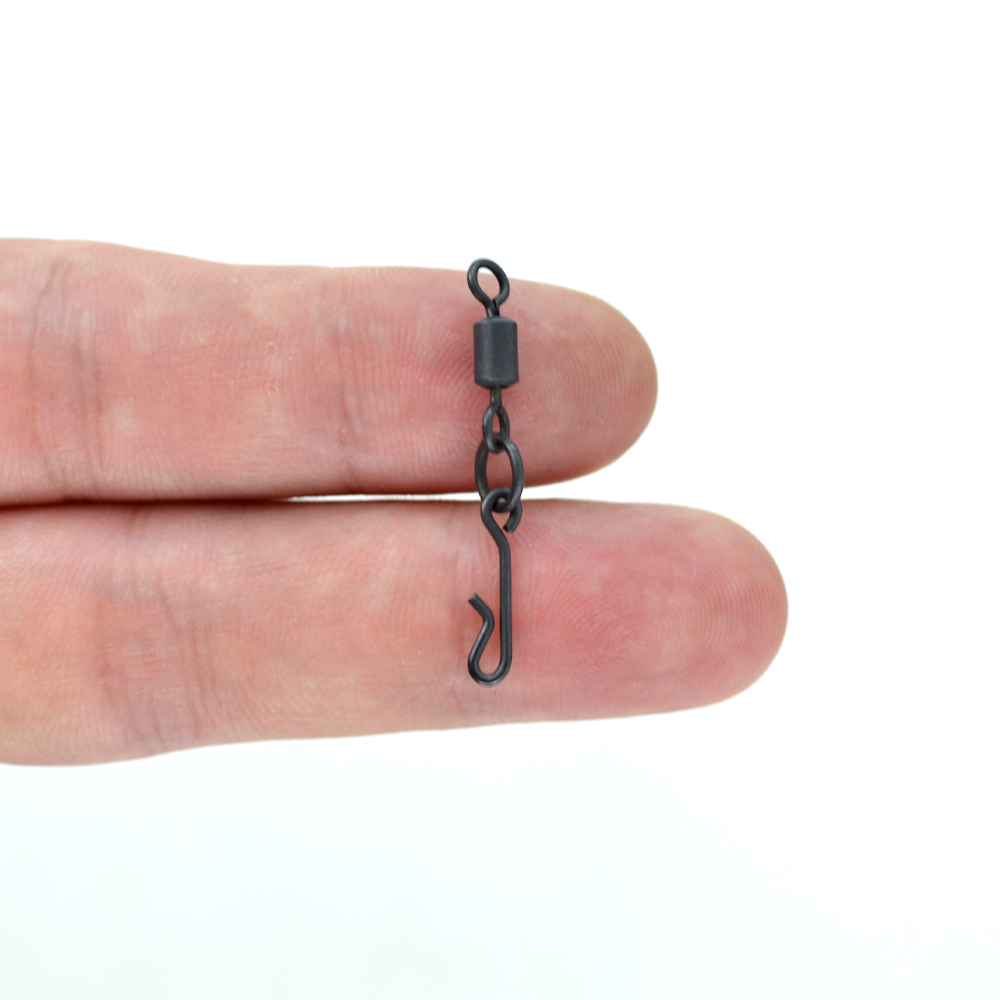 20x Karpervissen Wartel met Quick Change Snap, Vistuig voor Karpervissen Accessoires AG140