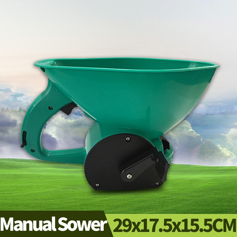 Multi-purpose Gardening Hand Shake Sower Controlled Manual Sowing Drill Plastic Adjustable Portable Seed Planter For Kaleyard