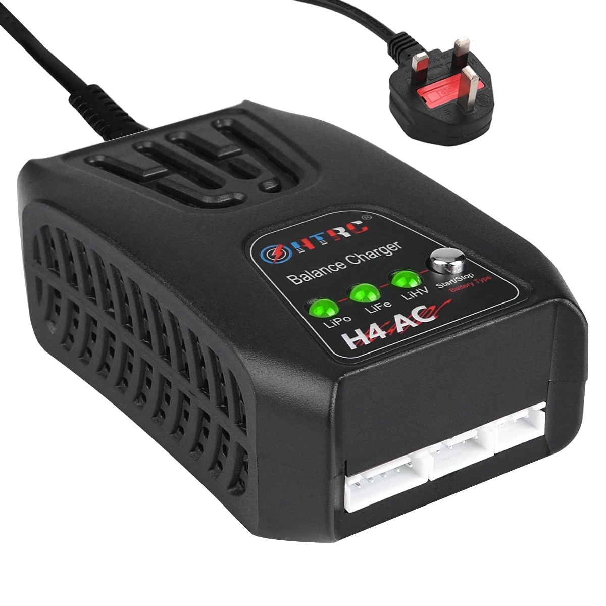 HTRC H4AC 20W 2A Lipo Batterij Blance Oplader Voor 2-4s Lipo Leven LiHV Batterij Pocket Type RC Oplader met Garantie