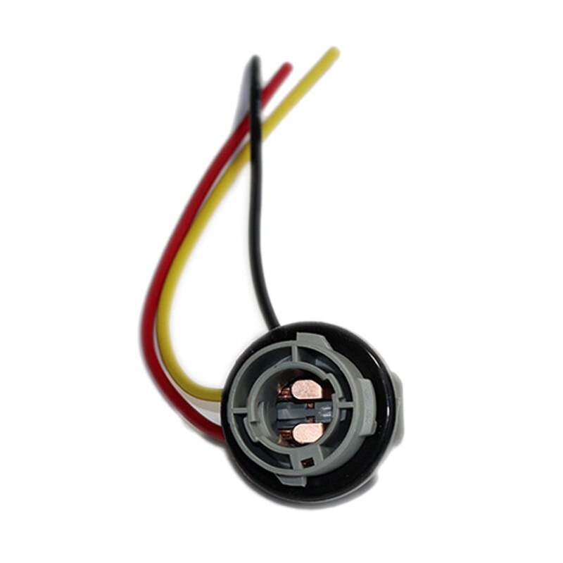 4 Pcs 15D Lamp Holder Bulbs P21/5W Adapter Base Socket Connector Plastic Car Accessories for Brake Light, 2 Pcs 1156 & 2 Pcs 115