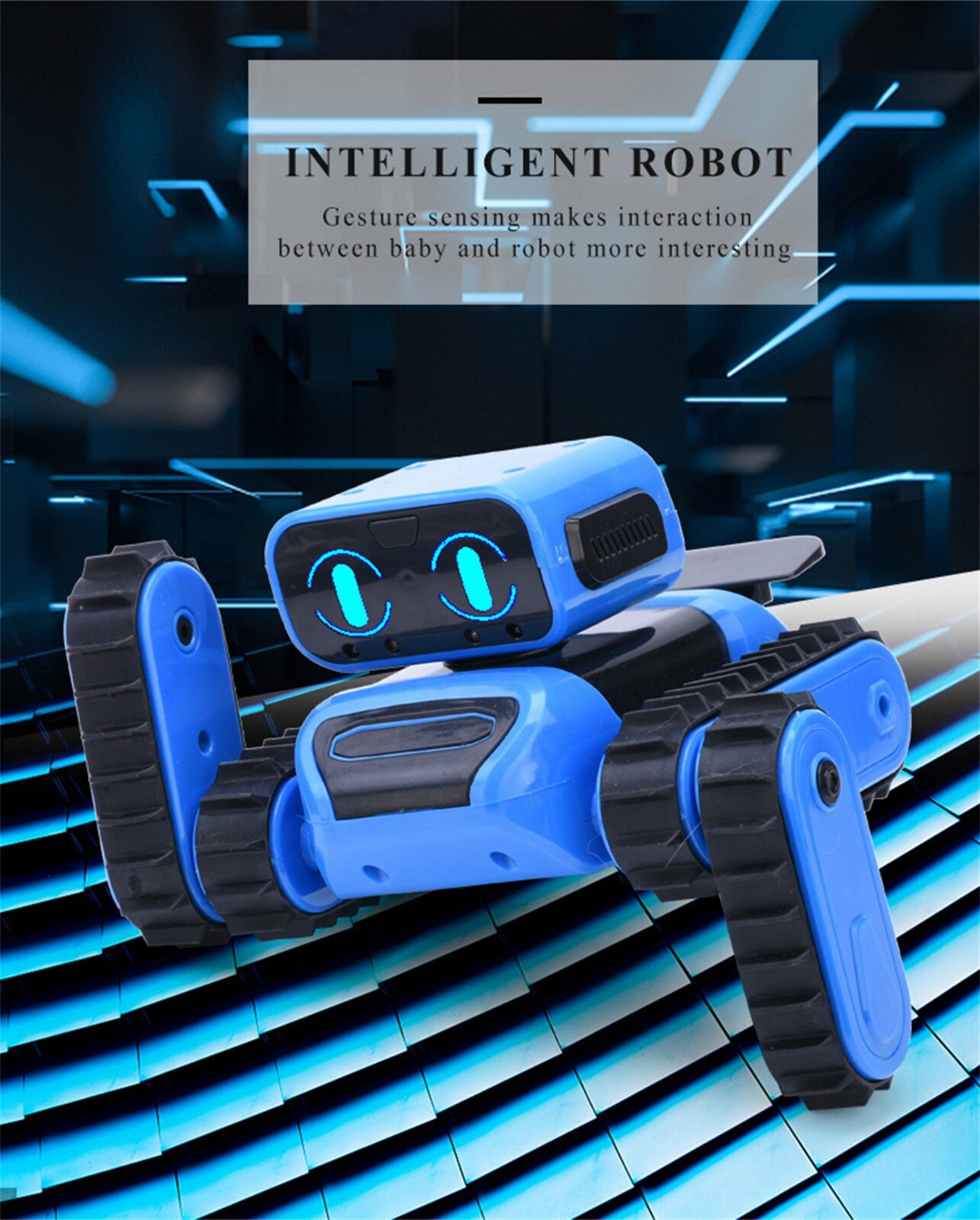 Clever Roboter Spielzeug Interaktive Intelligente gehen Tanzen Programmierbare Roboter Spielzeug Dual Modus (gesten Steuerung + fernbedienung)