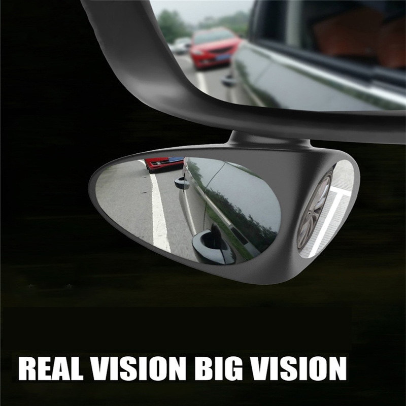 360- graders drejelig justerbar konveks bakspejl bil blindspids spejl vidvinklet forspejlhjul bil