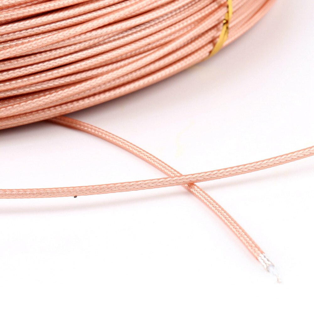 Areyourshop 50 ohm  rg 316 koaksialkabel fep-kontakt  rg316 ledning