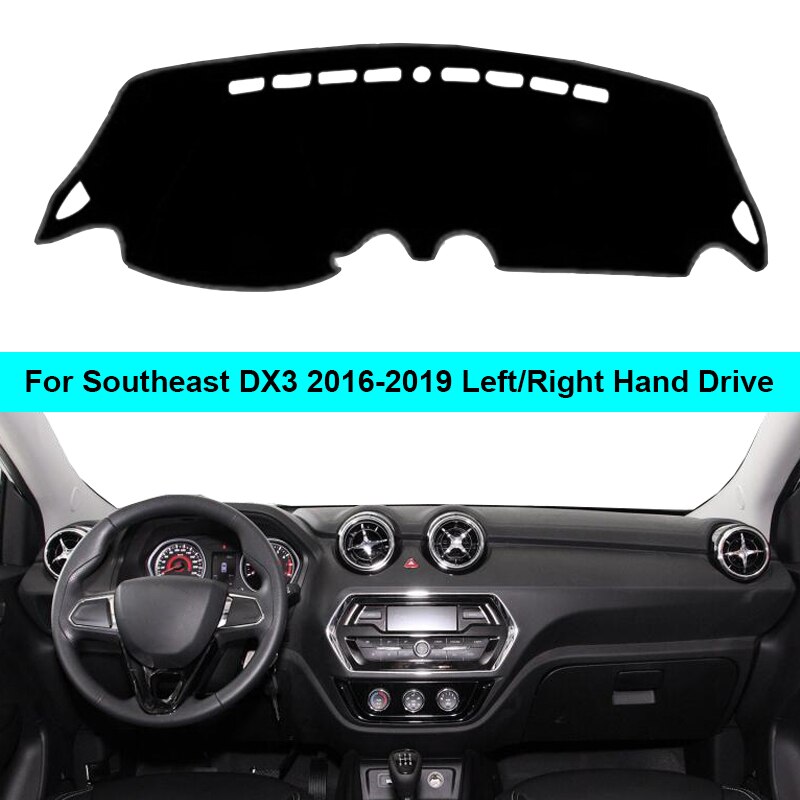Couverture Tableau Bord Pour Citroen C1 2005 2006 2007 2008 2009 2010 2011 2012 2013 2014 LHD RHD Voiture Intérieur Tableau Bord Couverture Dash Mat Tapis Cape Coussin Coussin Antidérapant ( Couleur