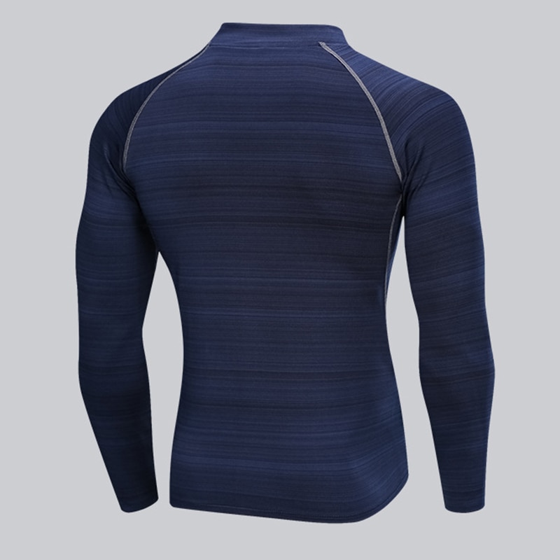 Camisetas con capas Base de Ciclismo de secado rápido para Hombre Ropa Deportiva de manga larga para hombre ropa deportiva para correr al aire libre