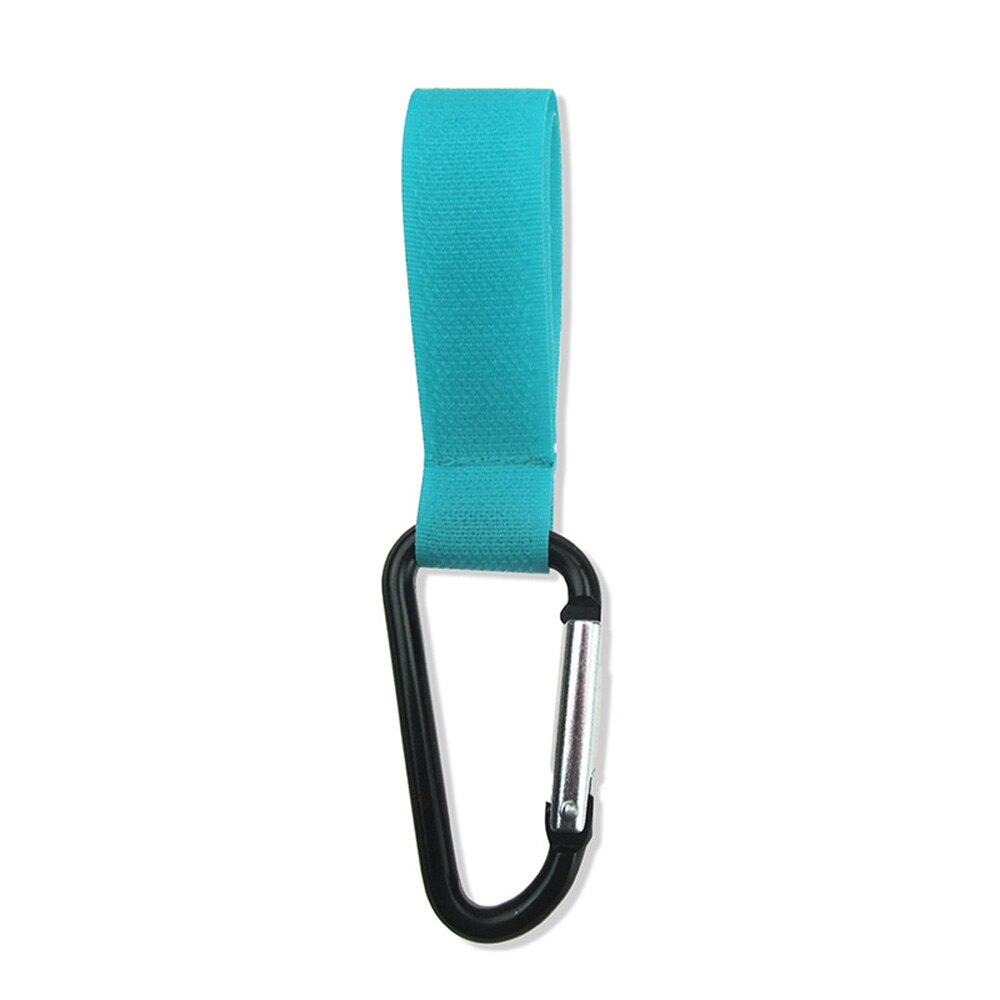 2 stks/partij 2Pcs Boodschappentas Kinderwagen Haak voor Rolstoel Wandelwagen Karabijnhaak Clip Kinderwagen Tas Haken: Lake green