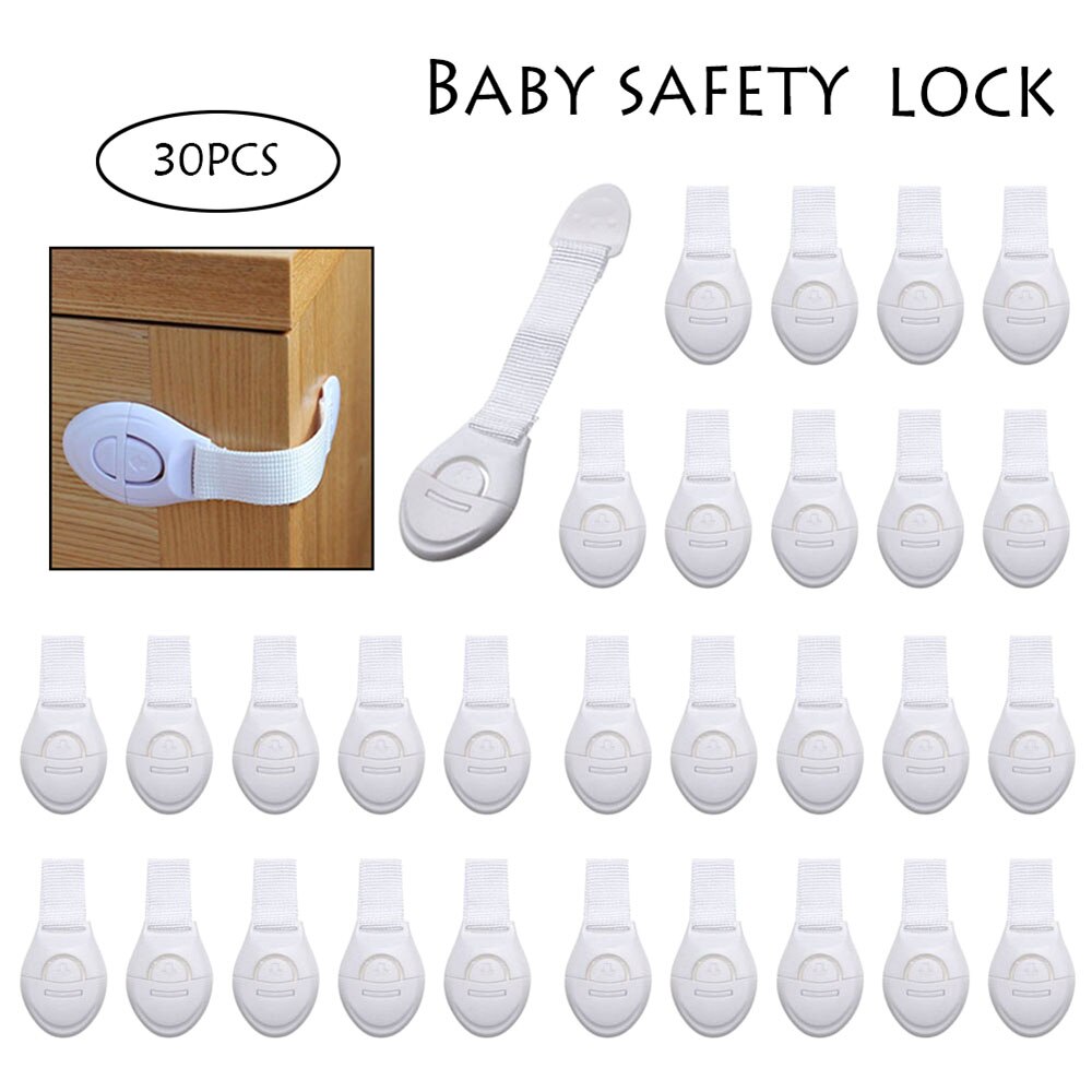 30/20/15/10/PCS Child Lock Protection Of Children Locking Doors baby Safety Locks Window Door Stopper baby security child safety: 30  pcs