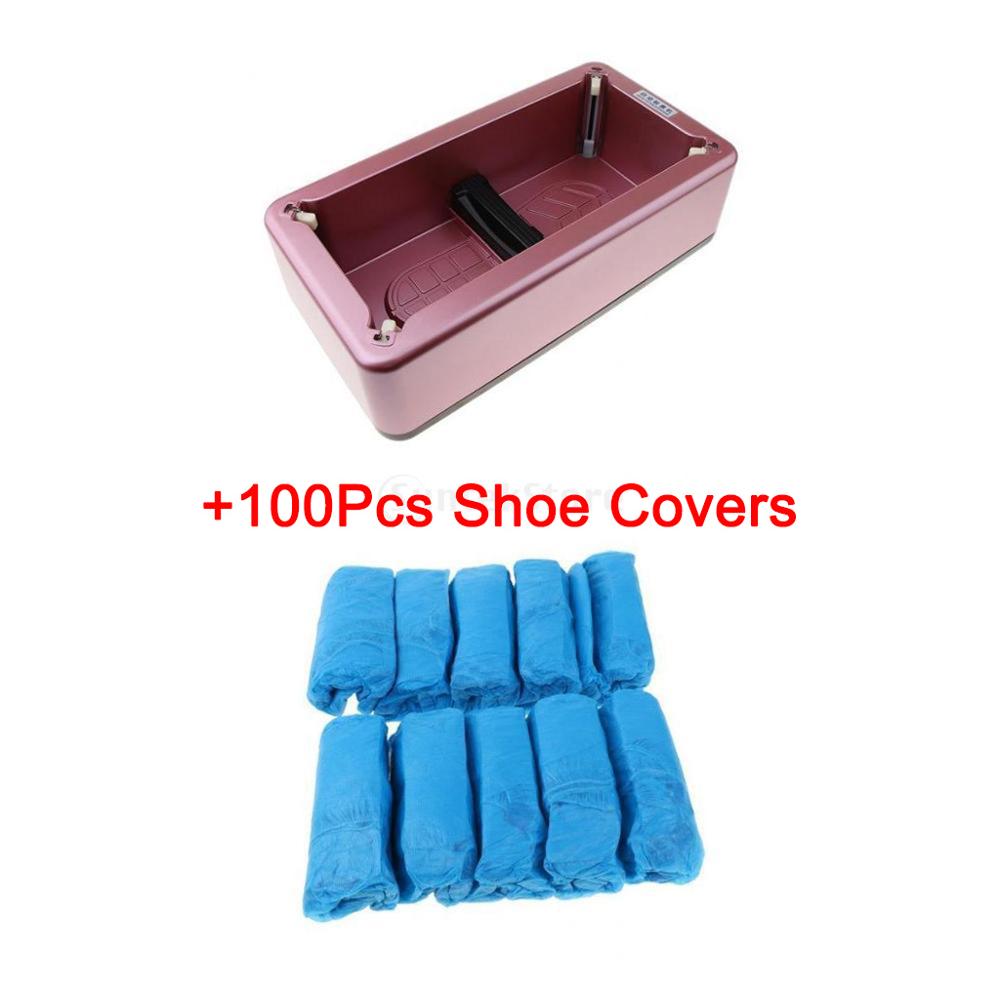 Distributeur Automatique Portable De Couvre-chaussures - Avec 100 Sacs Jetables Inclus - Neuf, Idéal Professionnels