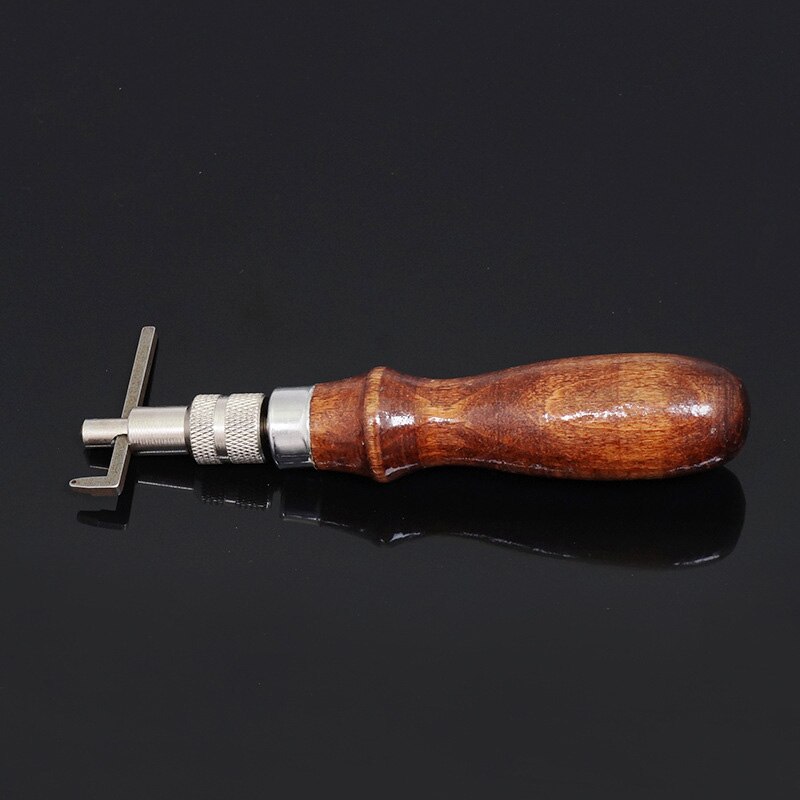 Leather Trench Edger Cutting Tools Leather Craft Edge Trenching Accessories Handbags Tanned Making Hand Tool