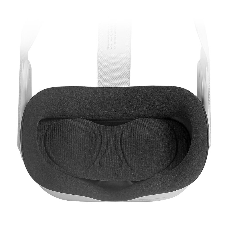 2 stück staubdichte vr-linsen-schutzhüllen mit kratzschutz für oculus quest 2 vr headset-brillen-zubehör