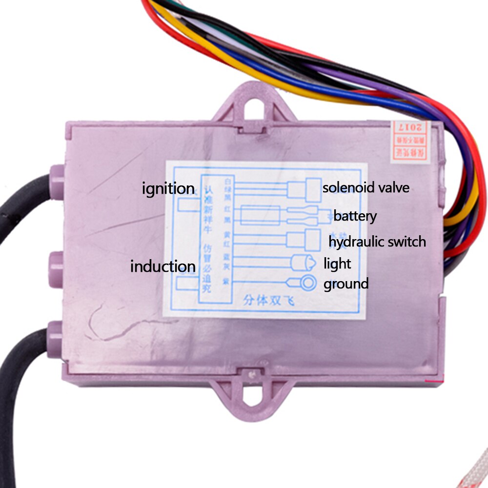 electric water heater ignition switch temperature control igniter fire separation DC 3V twin-slot flight pulse spark igniter