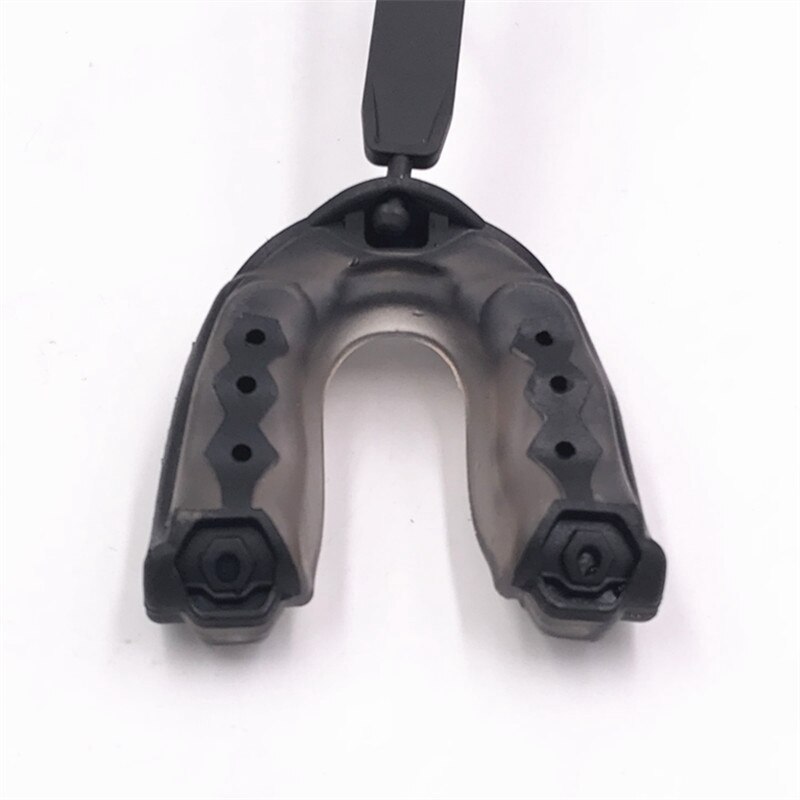 Rugby Mouth Guard Grade Tooth Protector Muay Football Shock Sports Mouthguard Lip Protection Boxing Basketball Black