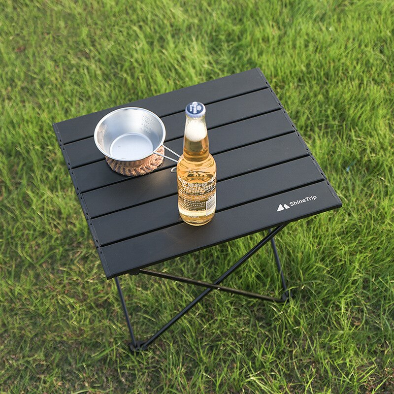 Outdoor Aluminum Alloy Camping Folding Table with Storage Bag Portable Detachable Fishing Picnic Ultra-light Mini Desk