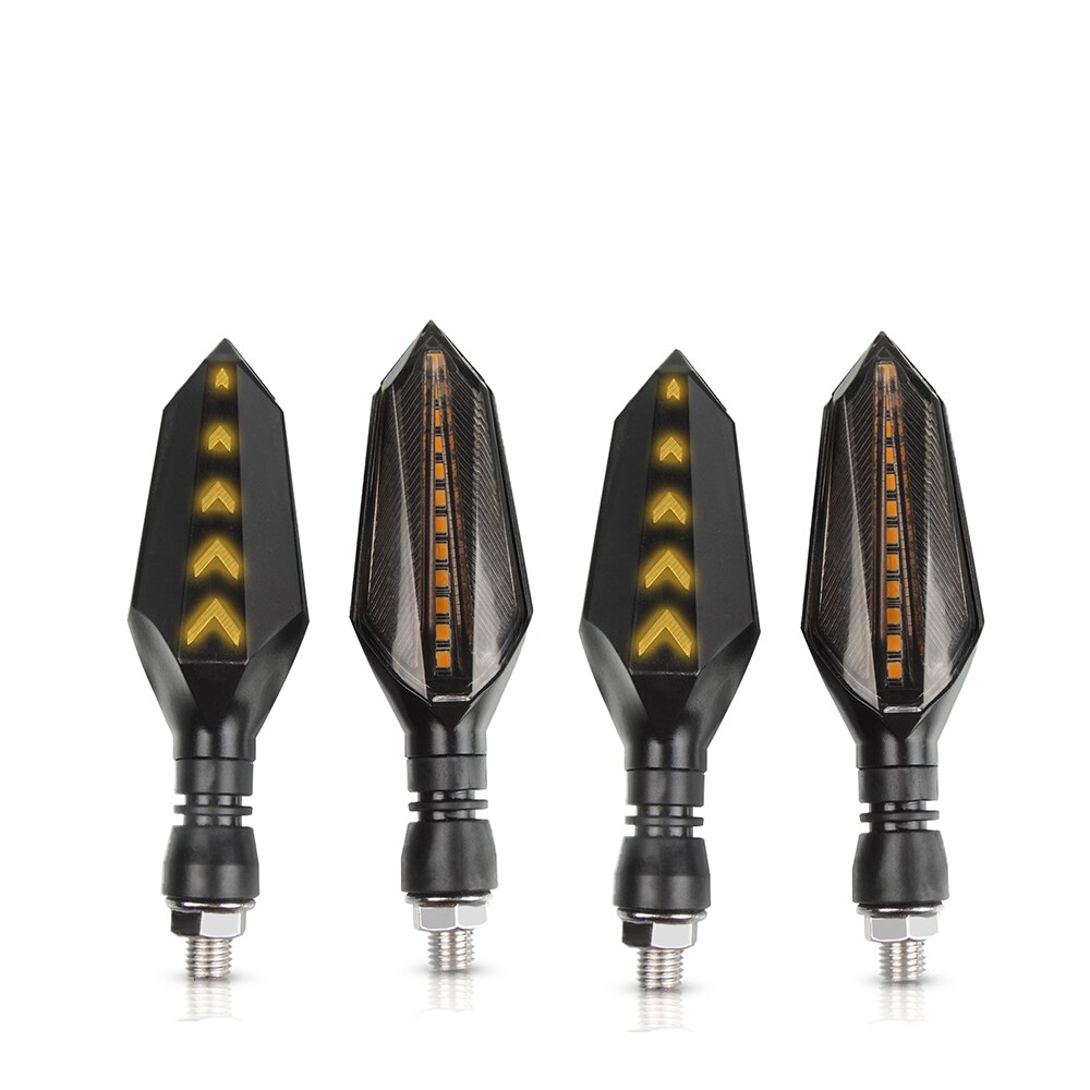 Clignotant en cours d'exécution lumières Flash | Moto pour SUZUKI GSXS 125 150 750 1000 F ABS GSXS750 GSXS1000: 2 Pair yellow