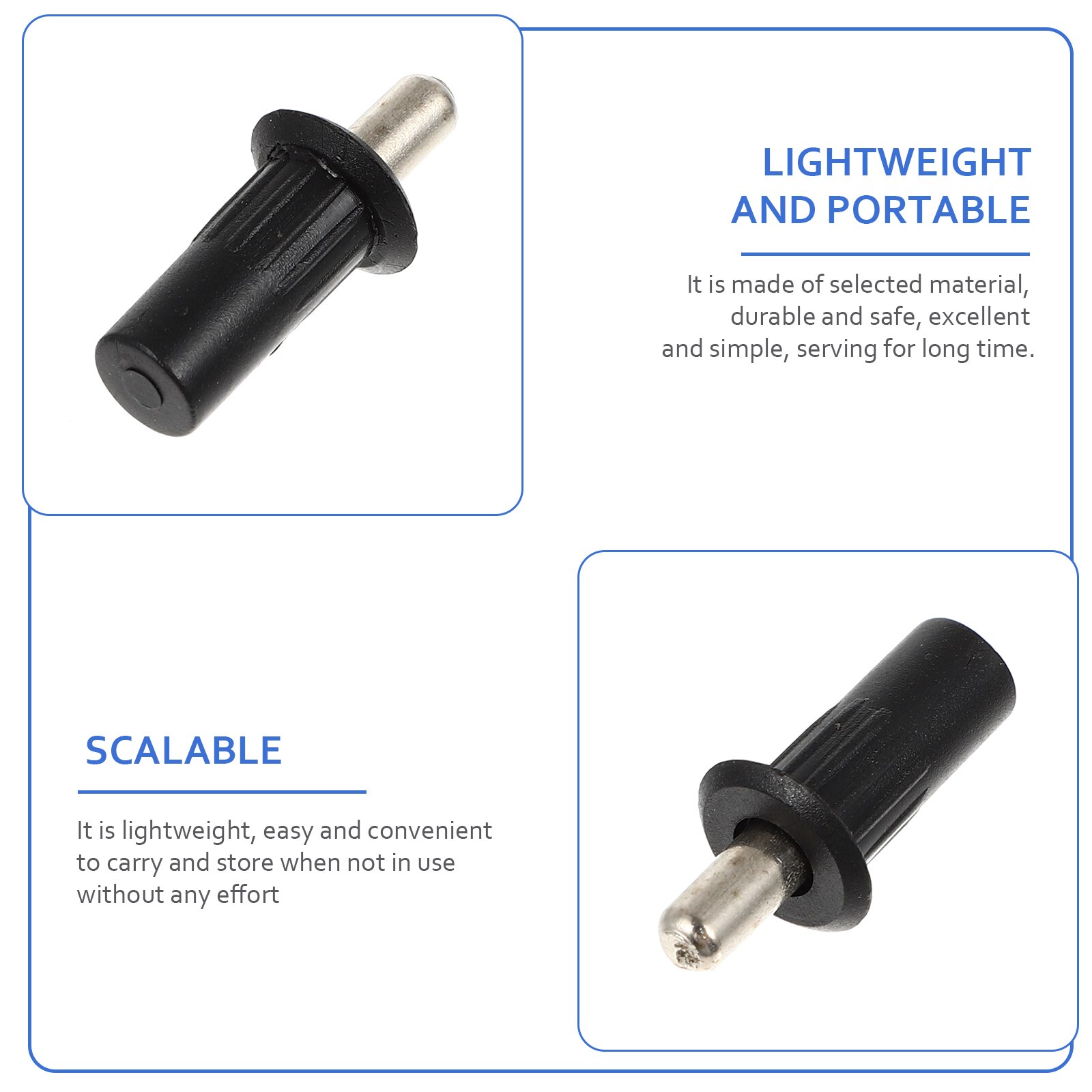 30pcs Shutter Repair Pin Repair Plantation Shutters Bolt Iron Shutter Repair Pin