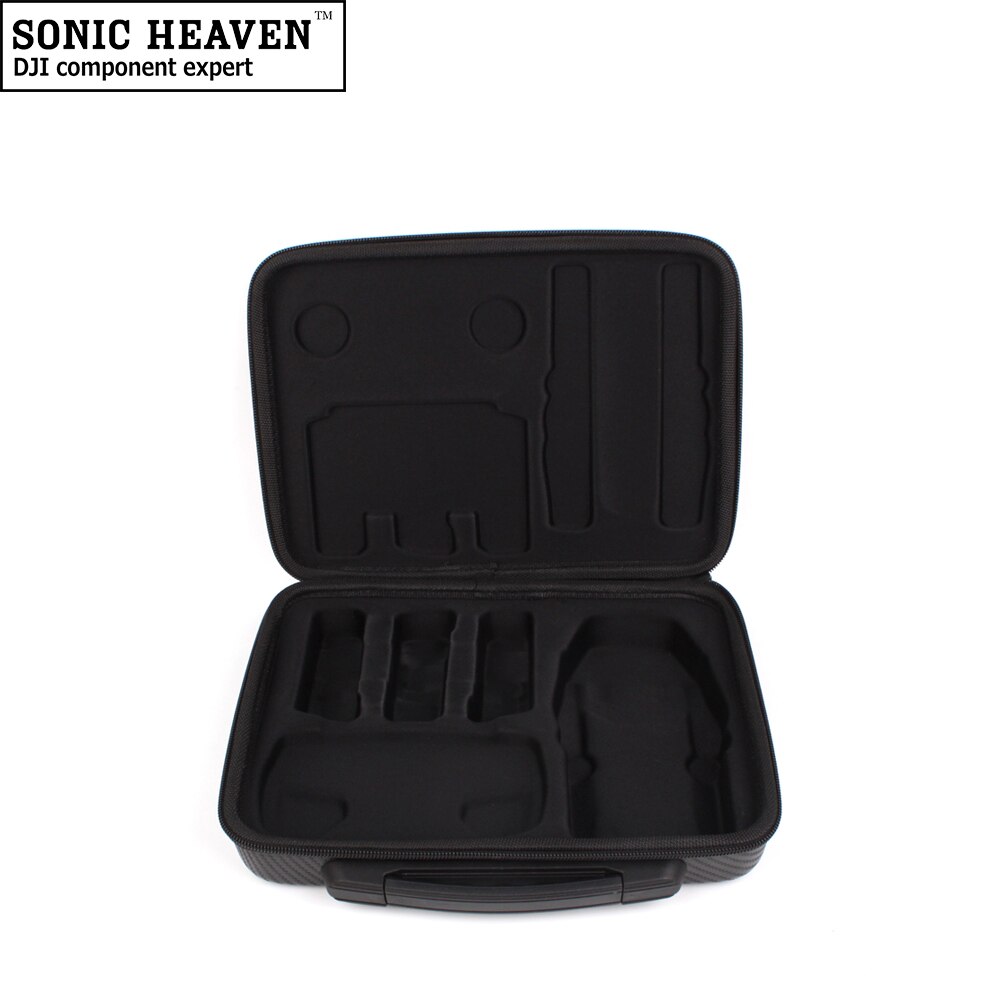 Draagbare Handheld Opbergtas Waterdichte PU Draagtas Accessoire Schoudertas PU EVA Koffer voor DJI Mavic Air