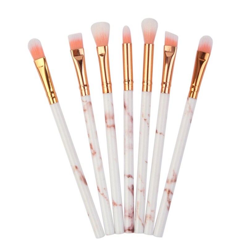 Set van 7 make-upkwasten voor cosmetische foundation, poeder, oogschaduw en make-upkwasten, eenvoudig te gebruiken