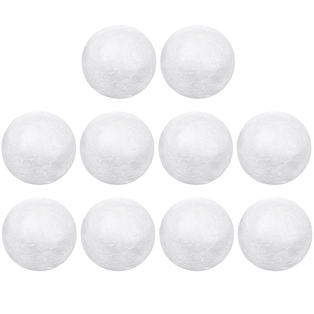 10 Pieces 2cm Shaped Styrofoam Ornaments DIY Craft Party Decoration