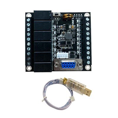 JLing-controlador programable plc FX1N-14MR, módulo de retardo de relé: Type 2