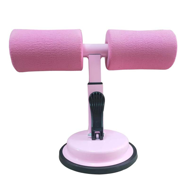Justerbar inomhus gym träning magmaskin träning sit-ups hem fitness buken curl träning magrullar bärbart verktyg: Rosa typ 2