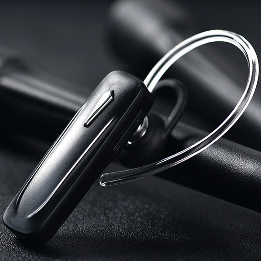 M165 stereo della Cuffia Cuffia Auricolare mini Bluetooth V4.1 Handfree Senza Fili con Microfono per Huawei Xiaomi androide Tutto il Telefono: M163-nero