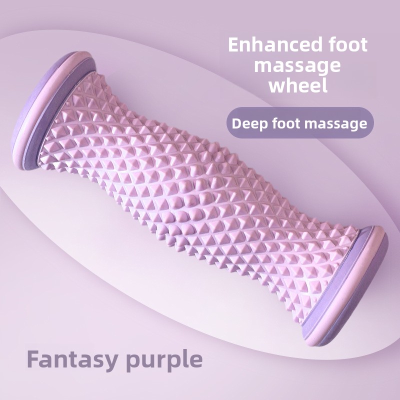 Foot Roller Massager for Flat Feet Improvement Plantar Fasciitis Prevention Foot Meridian Relaxation Reflexology Massage Tool