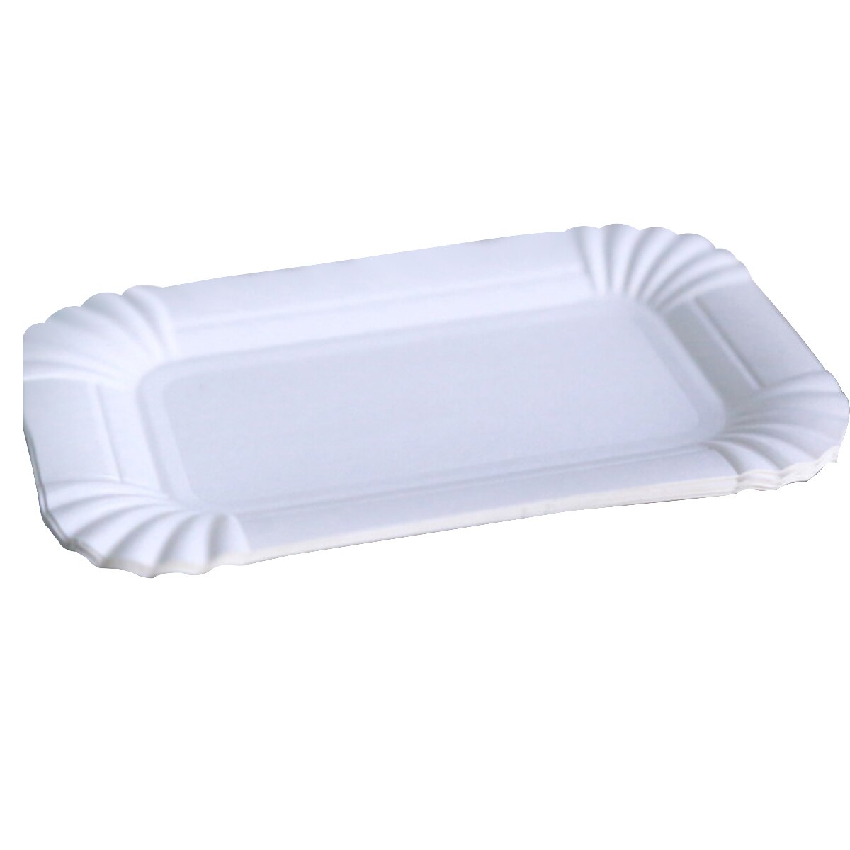 100pcs/LOT Disposable Tableware Cake Paper Plate Birthday Paper Plates Cutlery Tray: Default Title