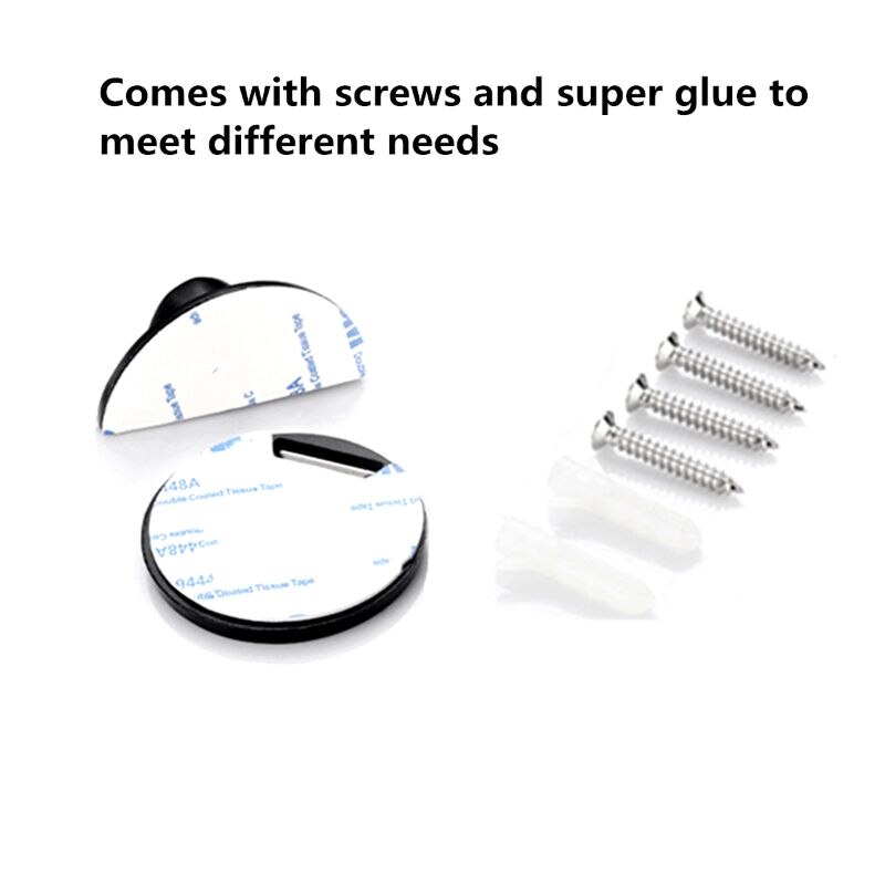 Adjustable Door Holder Zinc alloy Magnetic Nail-free Sticker Water-proof Door Stop Home Furniture Door Hardware