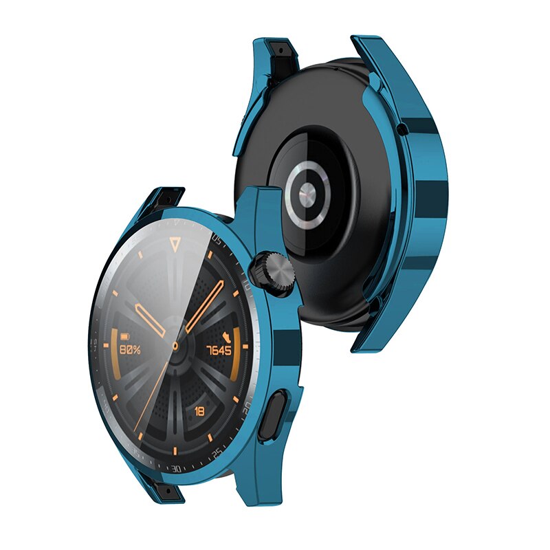 Funda de TPU para Huawei Watch GT3 de 46mm, funda protectora de pantalla suave y completa de 42Mm, fundas de parachoques para Huawei GT 3