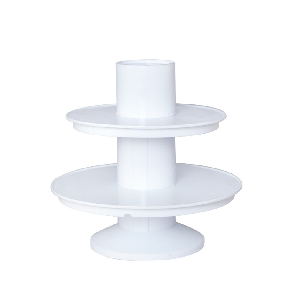 2-Layer Happy Birthday Cake Stand With Surprize Box Surprising Cake Stand