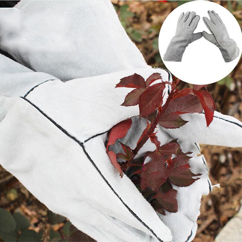 Anti rose thorn handske lange beskæringshandsker åndbar beskytter slidstærke handsker til hjemmet