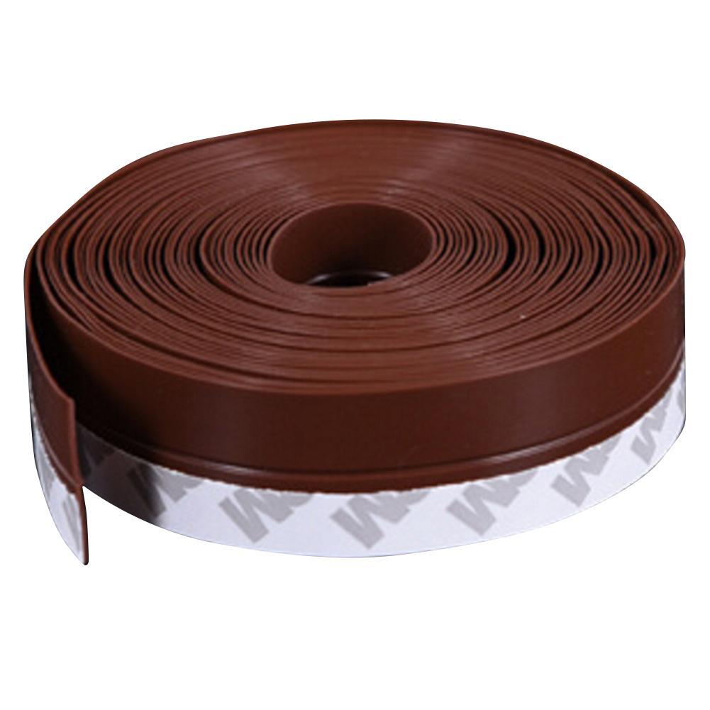 Window Seal Paste Article Sealing Strip Waterproof Foam Seal Strip Perfect for Doors and Window Frames: Brown