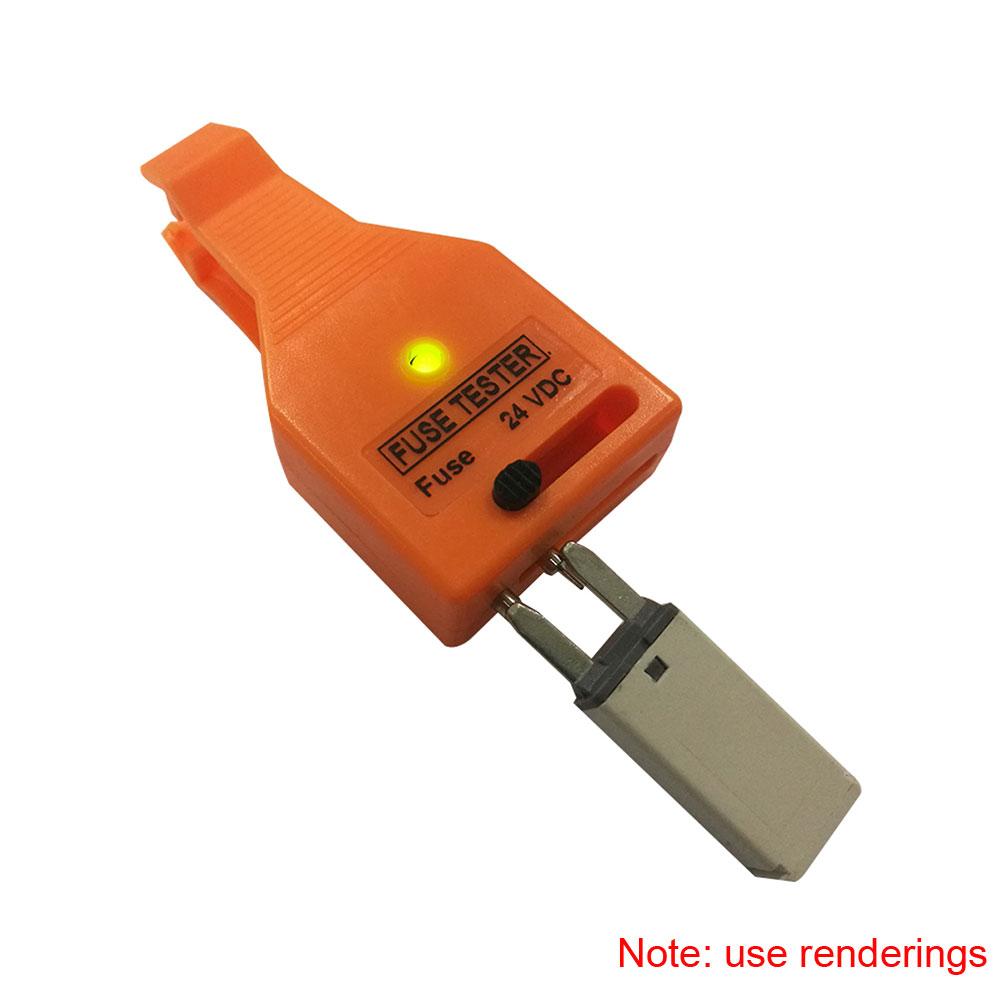 Fuse Tester With Button Battery Multifunctional Fuse Detection Extraction Device Dual-Purpose Fuse Puller