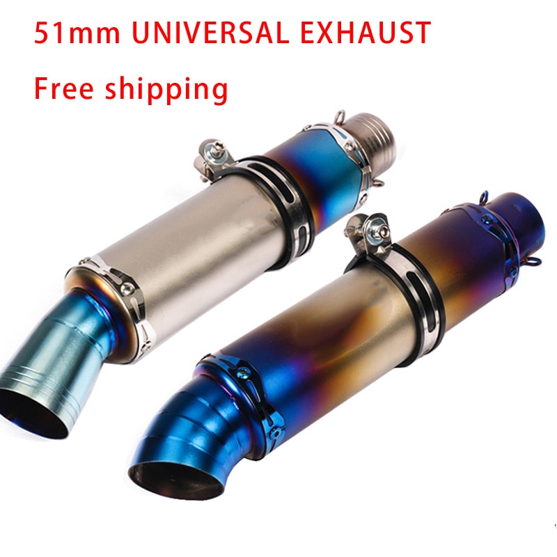 universal Motorcycle for Yoshimura Exhaust Universal Motorbike Exhaust Muffler Escape For NC700 CBR500RR GSXR250